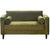 Made in USA Highly durable velvet fabric, 30000+ chantel abrasion rating. The frame is made from solid wood. 2 Bolster...