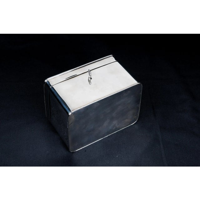 Late 19th Century Continental Silverplate Box For Sale - Image 9 of 11