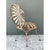 Metal Vintage Heavily Distressed Francois Carre Sunburst Metal Chair For Sale - Image 7 of 12