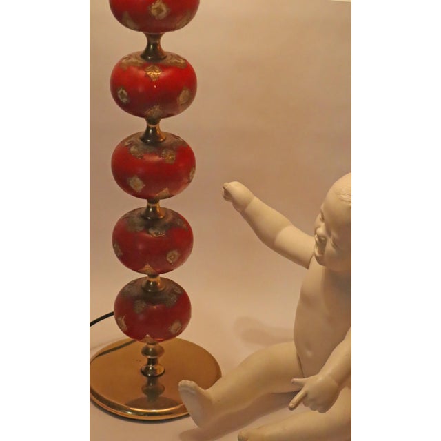 Swedish Modern Red Floor Lamp from Stilarmatur Tranås, 1960s For Sale - Image 11 of 18