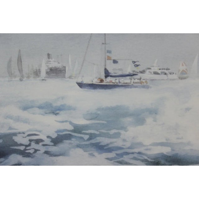 "Coming Home!" 1987 Ltd Edition Colour Plate in Custom Haley & Steele Newbury St Frame For Sale - Image 4 of 9