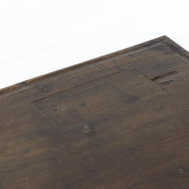 Large Antique Rustic Farmhouse Chest, 1700s For Sale - Image 4 of 16