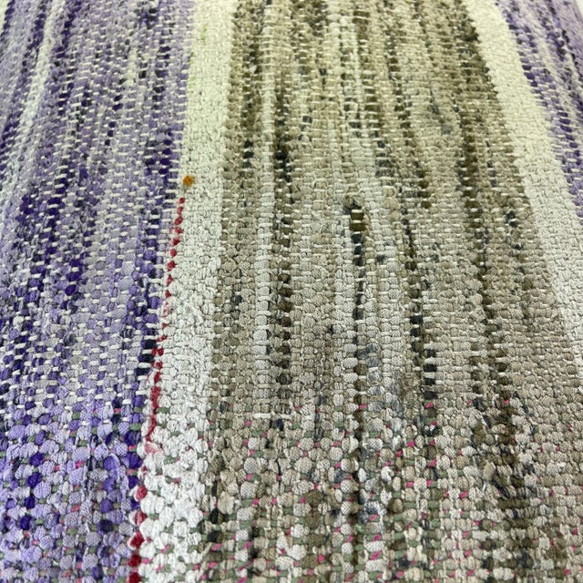 Anatolian Handwoven Kilim Cushion Cover For Sale - Image 4 of 11