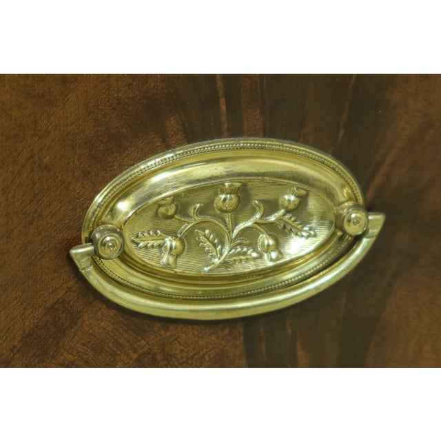 Virginia Craftsmen Inlaid Mahogany Federal Sideboard For Sale In Philadelphia - Image 6 of 12