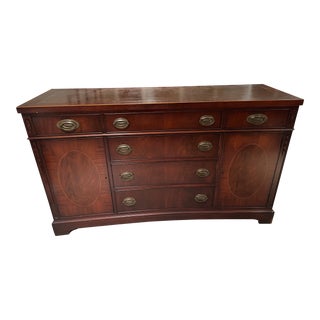 1920s Antique Wood Sideboard/Buffet For Sale