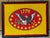 Finished vintage 1976 Bicentennial needlepoint featuring a central American bald eagle holding an American flag shield,...