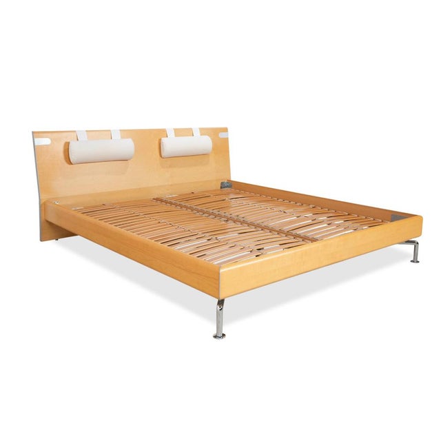 Modern Wooden Bed with Lighting and Electric Function from Hülsta For Sale - Image 3 of 18
