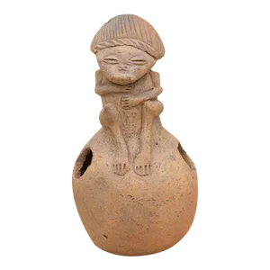 One-Of-A-Kind Pre-Columbian Pottery Figure