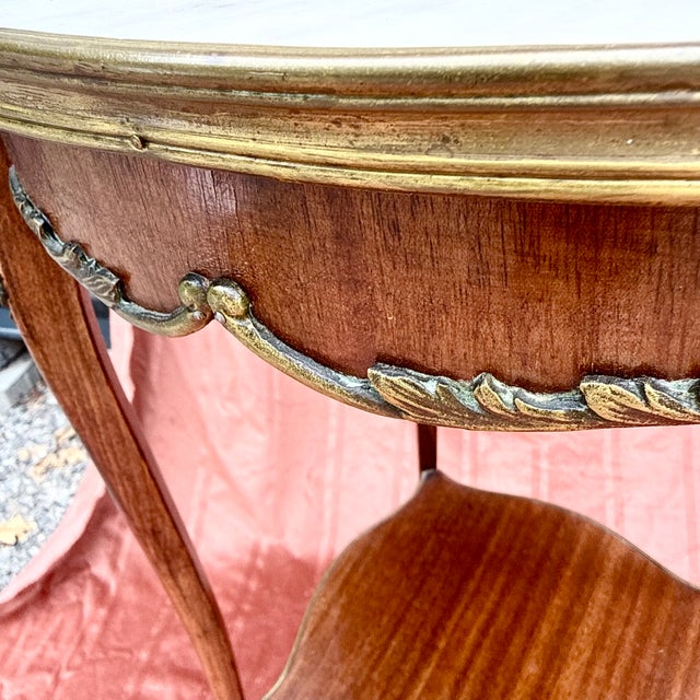 Antique Art Nouveau Side Table For Sale - Image 16 of 18