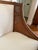 Vintage Cane-Back Upholstered Settee / Loveseat For Sale - Image 9 of 9