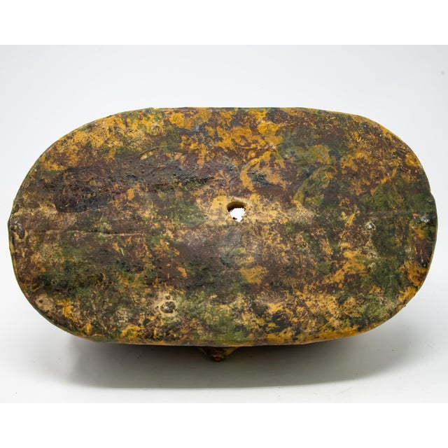 Terra Cotta Lion Head Gardenieres-Set of 3 For Sale - Image 9 of 13