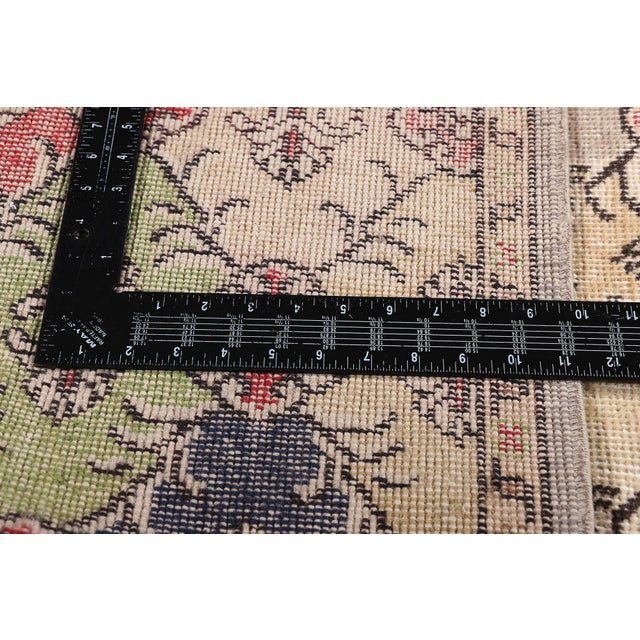 Textile Zeki Muren Vintage Turkish Sivas Rug, 06'10 X 09'11 For Sale - Image 7 of 10