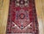 Vintage Persian Heriz Runner, Hand-Knotted Wool, Geometric Pattern, Red & Green, 3x10 For Sale - Image 18 of 18