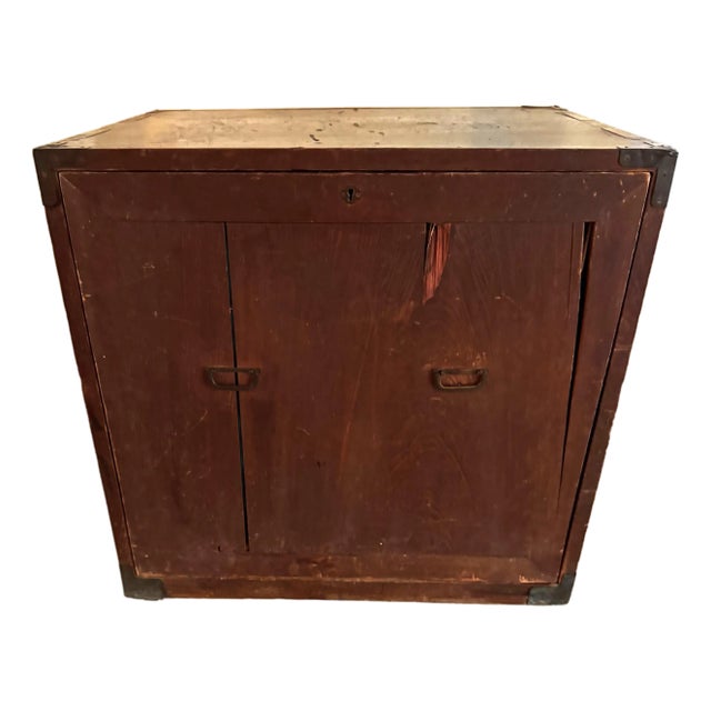 Late 19th Century Japanese Storage Meiji Era Tansu (Chest) For Sale