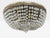 Neoclassical, Basket Flush Mount Ceiling Light, Bronze, Crystal, France, 20th C. For Sale - Image 13 of 14