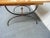 Mid Century Regency Style Iron & Walnut Dining Table For Sale In Philadelphia - Image 6 of 9