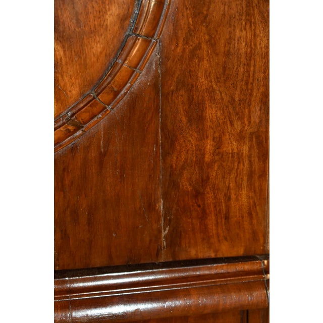 18th Century Dutch Plum Pudding Linen Press For Sale - Image 11 of 12