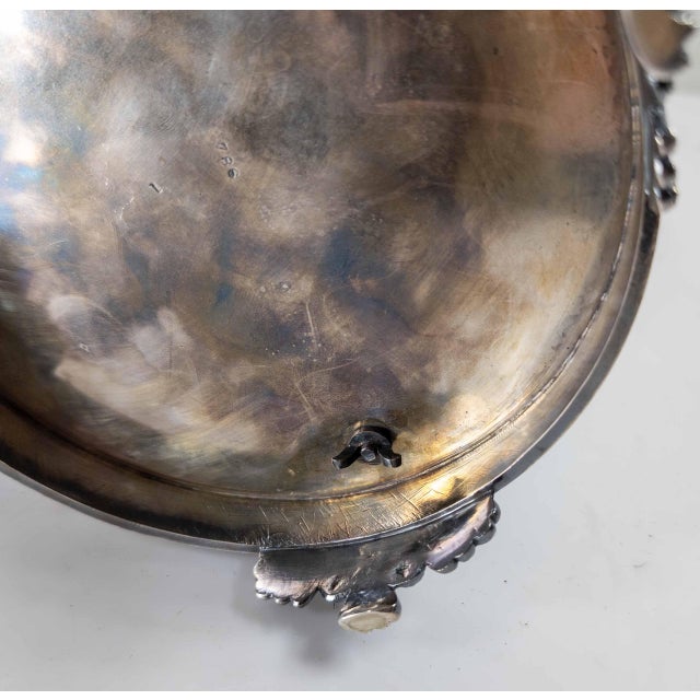 19th Century English Sheffield Silverplate Biscuit Jar For Sale - Image 14 of 15