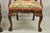 Late 20th Century Maitland Smith Georgian Carved Mahogany Needlepoint Dining Arm Chairs - A Pair For Sale In Philadelphia - Image 6 of 11
