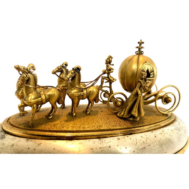 Late 20th Century "Cinderella's Coach of Dreams" Heirloom / Jewel Box From the Disney Showcase Collection For Sale - Image 5 of 10