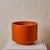 Mid-Century Modern 1960s Gainey Orange Glazed Planters - Set of 3 For Sale - Image 3 of 10