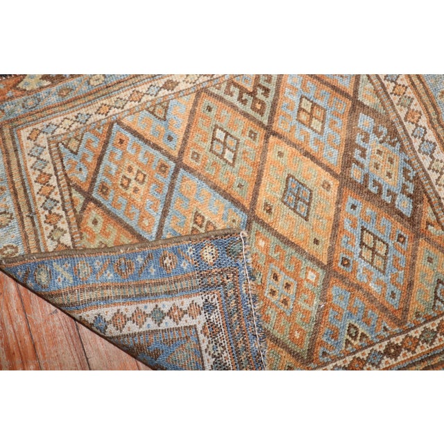 Zabihi Collection Tribal Jaff Kurd Mini Early 20th Century Rug - 2' x 2'4" For Sale In New York - Image 6 of 7