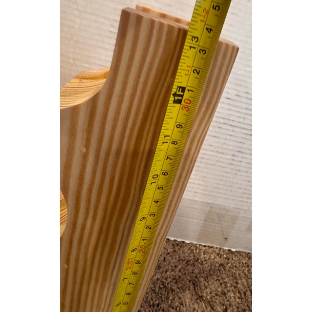 Pair of Decorative Unfinished Wood Corbel Brackets; Modern Colonial Style. Nib For Sale - Image 10 of 12