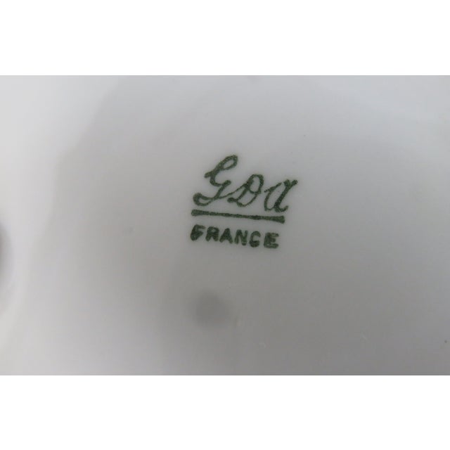 Early 20th Century Gda Limoges France Porcelain Lidded Sugar Bowl 4572b For Sale - Image 5 of 18