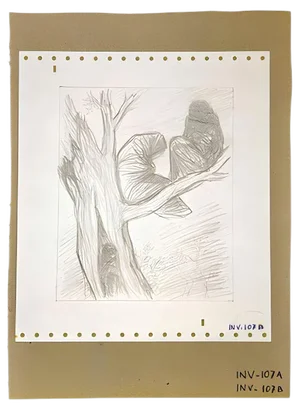 Leo Guida, On the Three, Drawing, 1970s