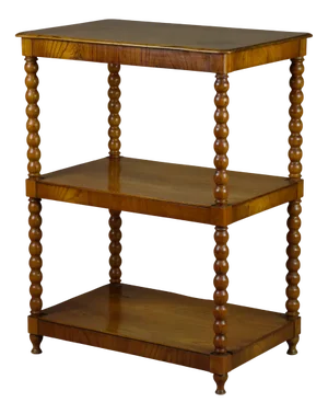 Swedish Etagere in Elm, 1840s