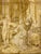 French Antique Framed French Parlor Scene Tapestry For Sale - Image 3 of 9