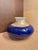 Cobalt Blue and Gold Hutschen Reuther Vase For Sale - Image 4 of 14