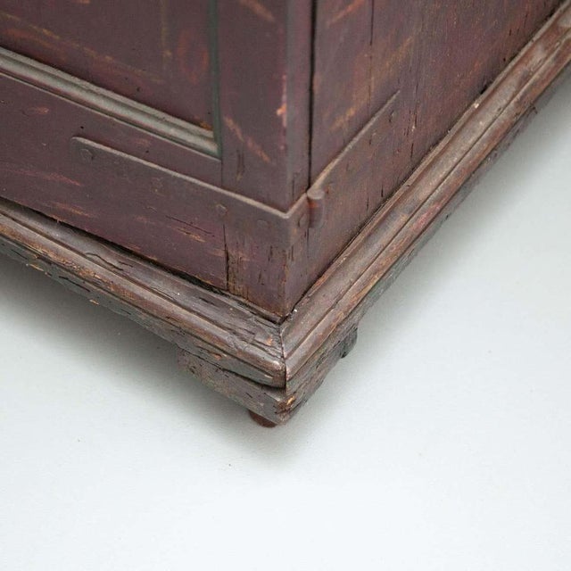 Traditional Spanish Polychrome Wardrobe, 1930s For Sale - Image 12 of 18