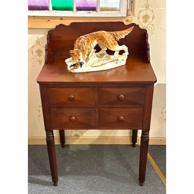 Tan Large Mid 20th Century Royal Dux Porcelain Hunting Dog With Pheasant. For Sale - Image 8 of 8