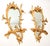 An exceptional pair of antique French carved gilt wood mirrors. We would date them from around the 1840-1860 period,...