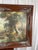 Mid 20th Century Large White Framed Vintage River Landscape Oil Painting, Ornate Carved Wood C Thomas Art For Sale - Image 5 of 12