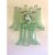 Italian Murano Glass Selle Sconces with Green Water Hue by Simoeng, Set of 2 For Sale - Image 10 of 13