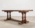 French Provincial Country French Provincial Oak Double Trestle Dining Table 7 Ft For Sale - Image 3 of 18