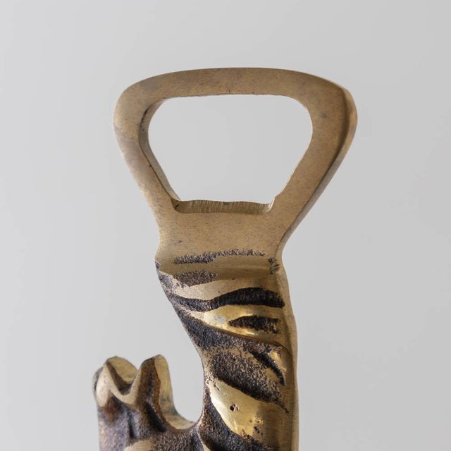 1950s French Brass Horse Bottle Opener For Sale - Image 9 of 10