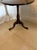 Wood Antique English Georgian Mahogany Tripod Lamp Table, 1800s For Sale - Image 7 of 9