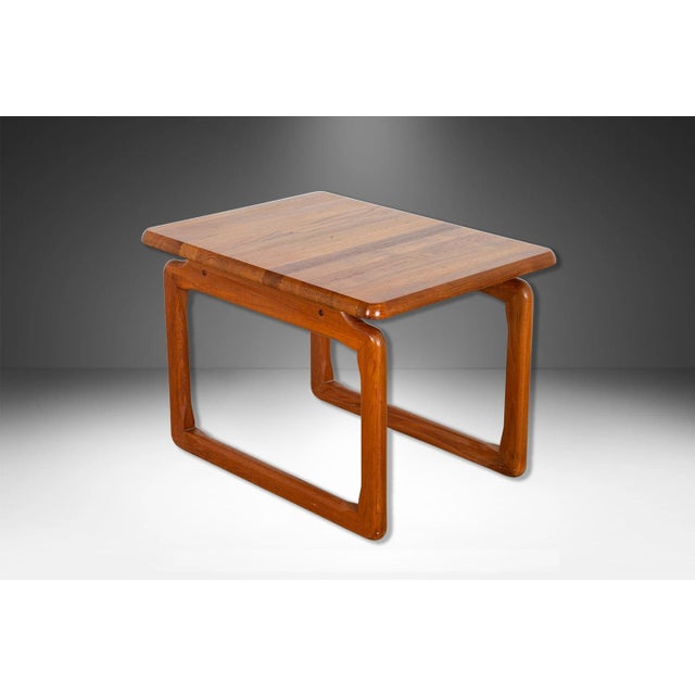 Wood Mid-Century Danish Teak Side End Table Tarm Stole Mobelfabrik A/S For Sale - Image 7 of 9
