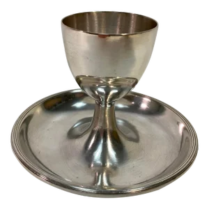 Antique Silver Plate Mappin and Webb Single Egg Cup - Made in England