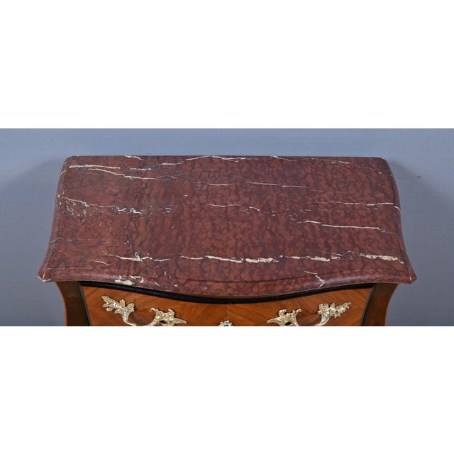 Small Marquetry Commode, 1850s For Sale - Image 6 of 18