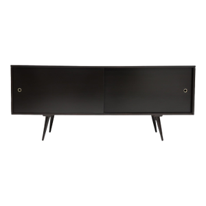 Mid 20th Century Espresso-Stained Credenza Attributed to Paul McCobb for Planner Group