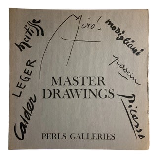 1979 Master Drawings Perls Galleries Book For Sale