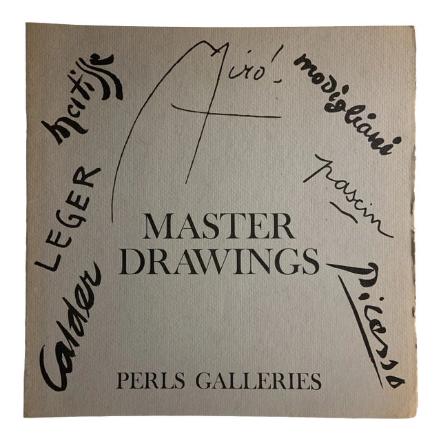 1979 Master Drawings Perls Galleries Book For Sale