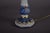 Metal Blue & White Ceramic Table Lamp with Gilded Details, 1970s For Sale - Image 7 of 12