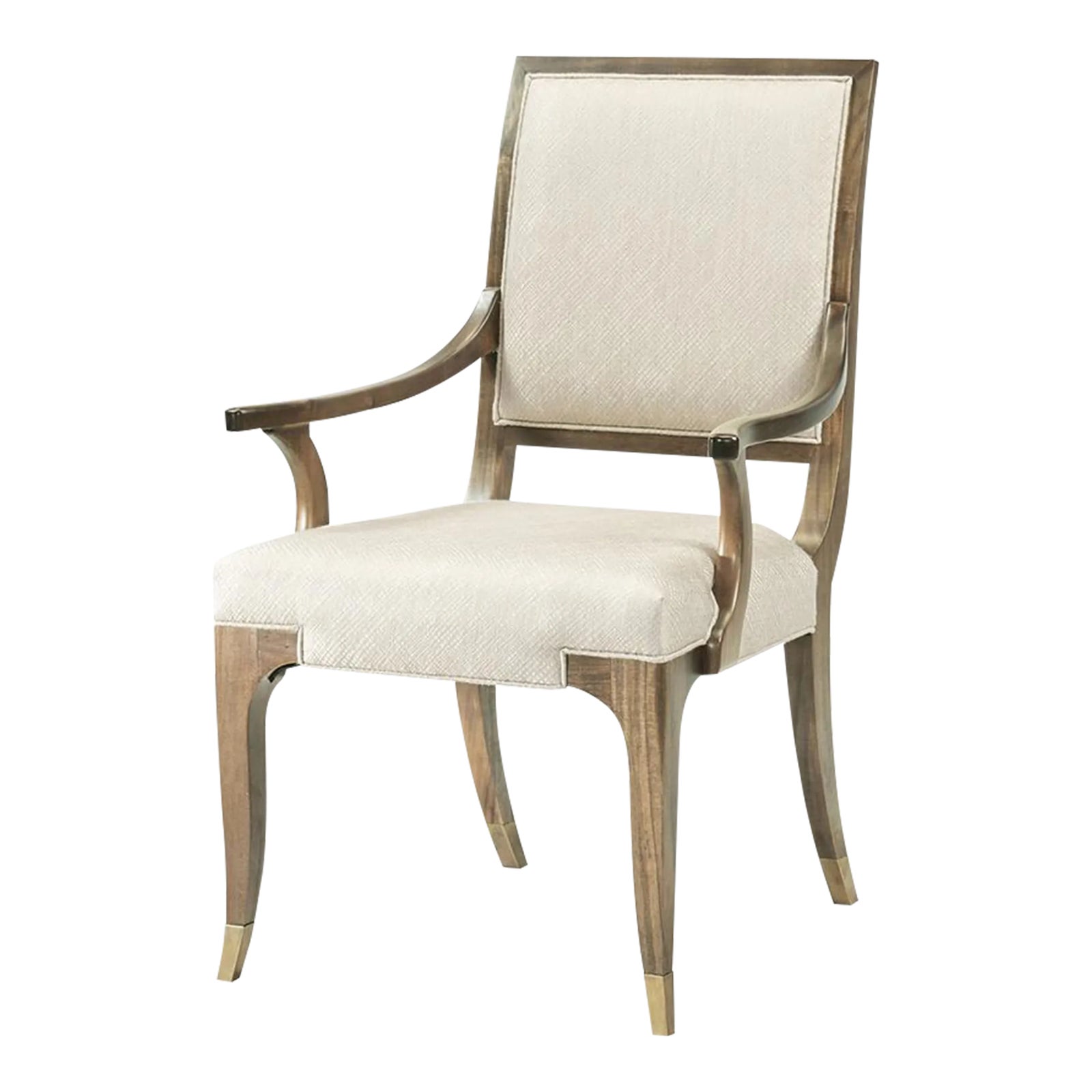 Modern High Back Dining Armchair Chairish