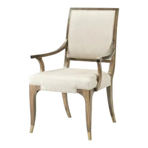 Modern High Back Dining Armchair