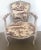 French Pair French Painted Cane Chairs For Sale - Image 3 of 12